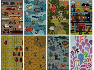 Collection of childrens carpets vol 05