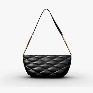 3D model Saint Laurent Women Fashion Hand bag