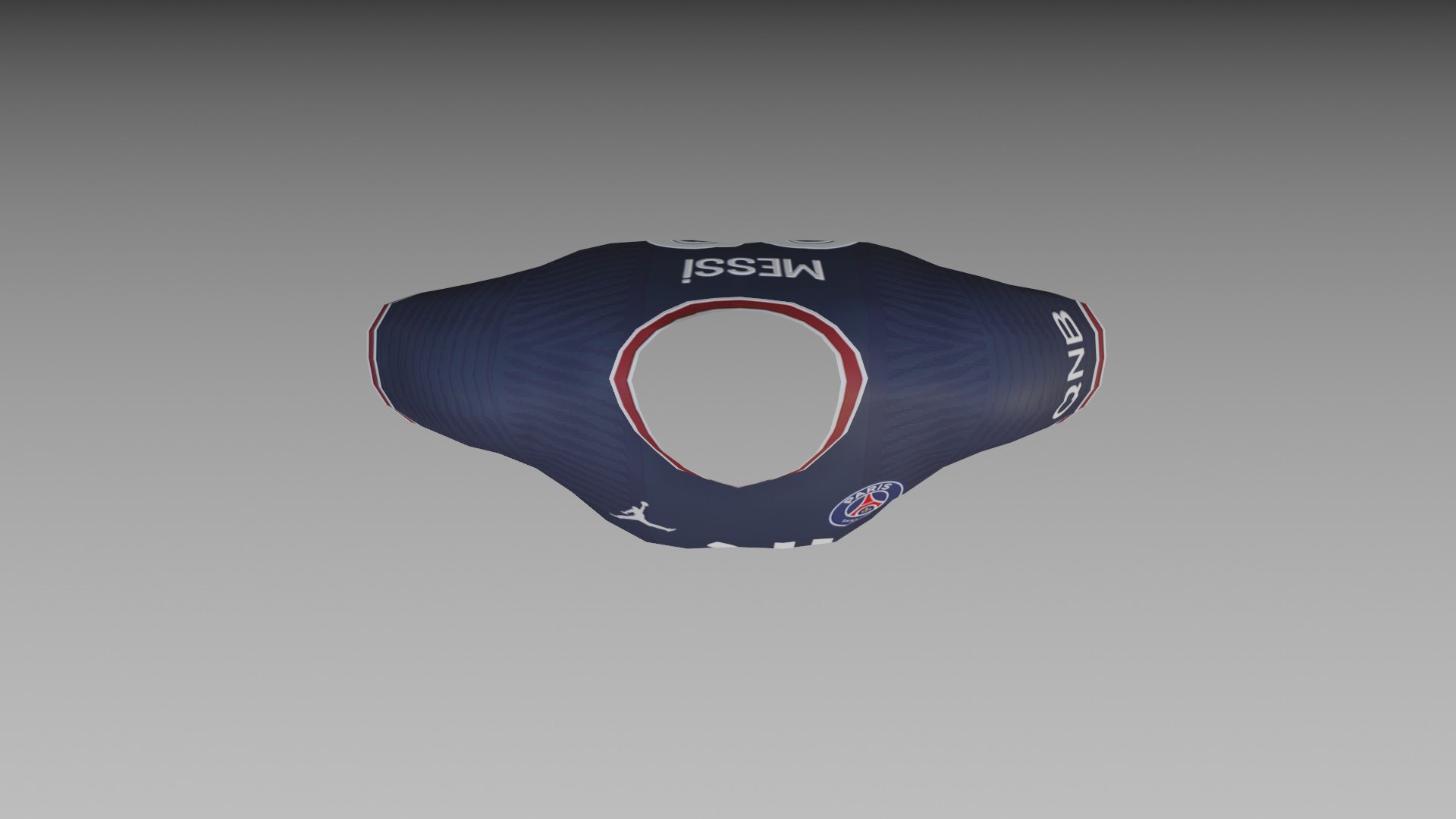 3D Messi PSG 30 - T Shirt Low Poly Model - TurboSquid 1775820
