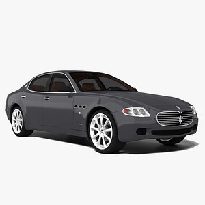 3D model Maserati Quattroporte