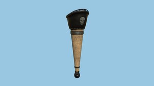 Pirate Pegleg A1 - Black Wood - Character Design Fashion
