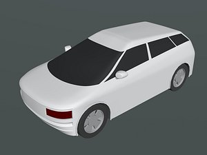 3D Simple car 25V05