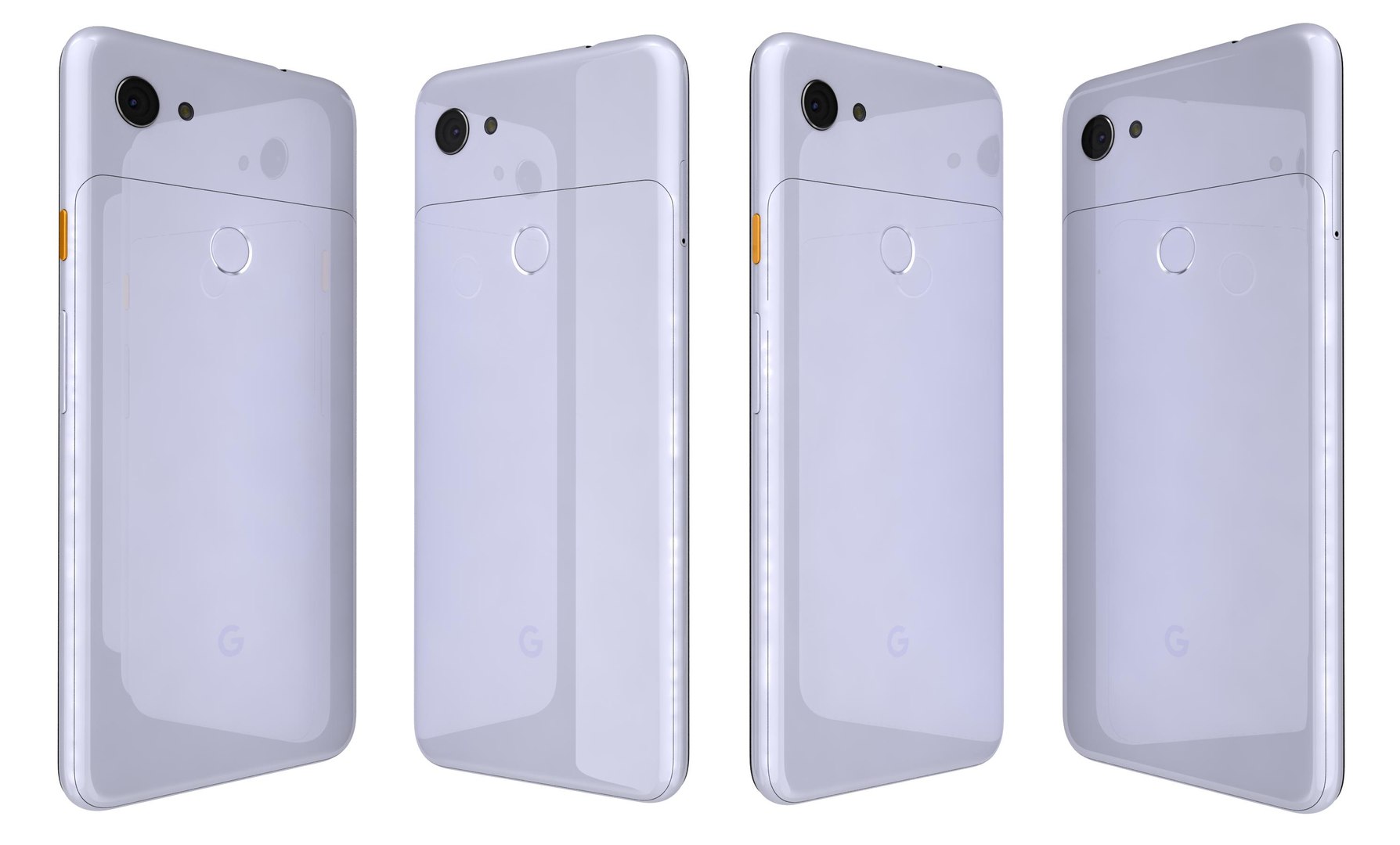 Google pixel 3a colors 3D model - TurboSquid 1407994