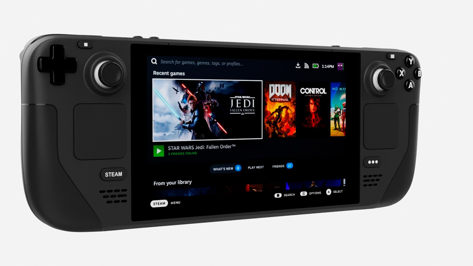 Steam Deck Console High Poly 3D Model - TurboSquid 1778023