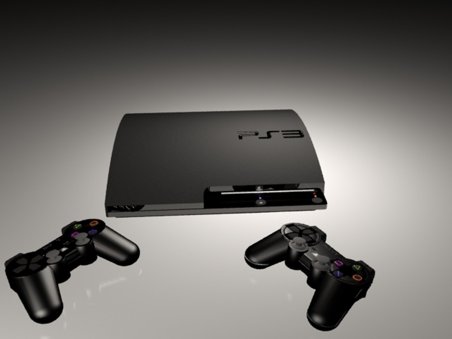 Play Station 3 3d Model