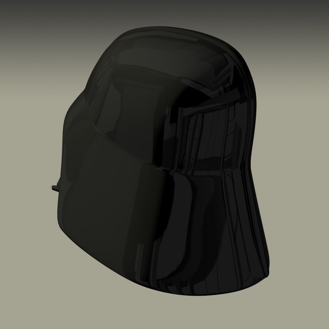 Darth Vaders Mask Helmet 3d Max