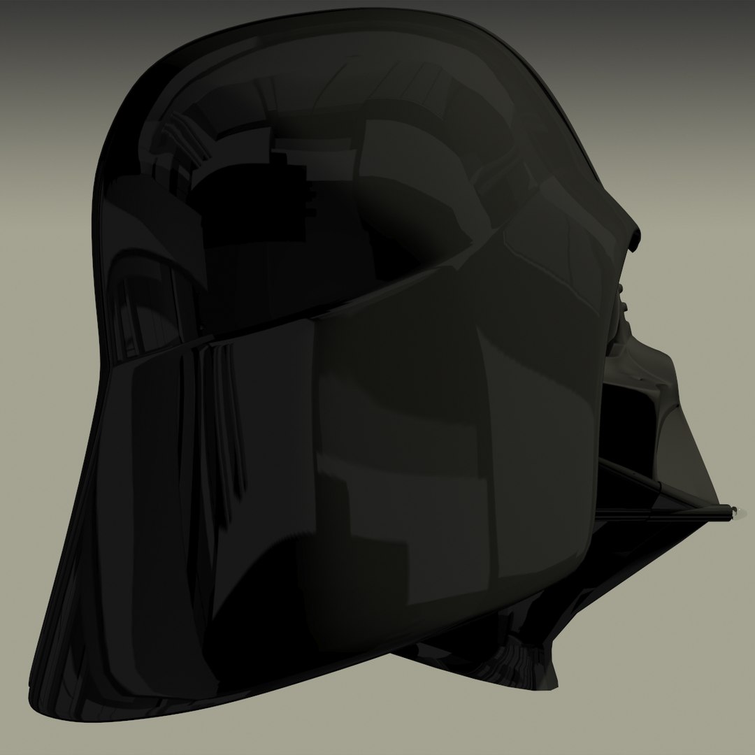 Darth Vaders Mask Helmet 3d Max