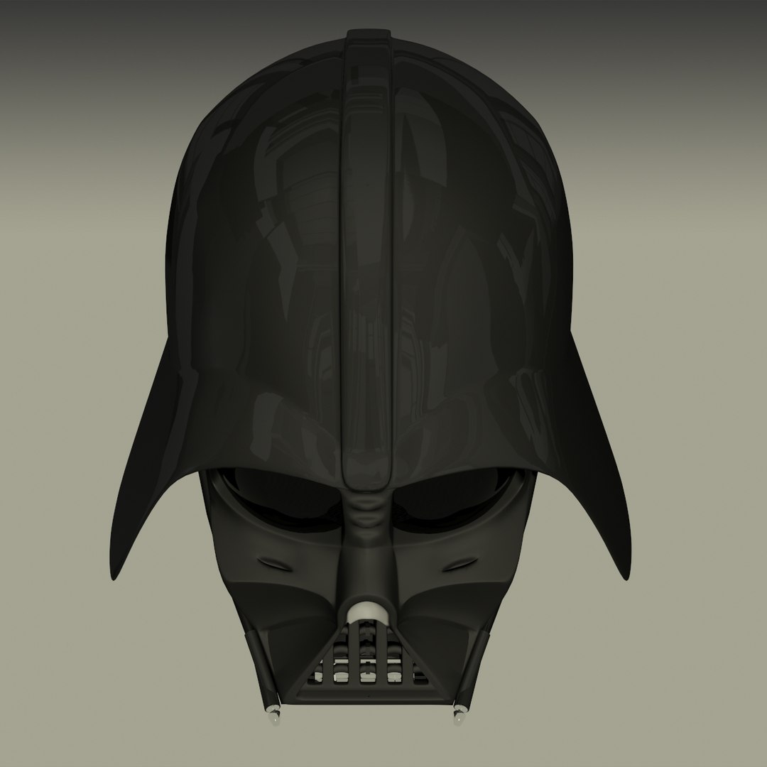 Darth Vaders Mask Helmet 3d Max