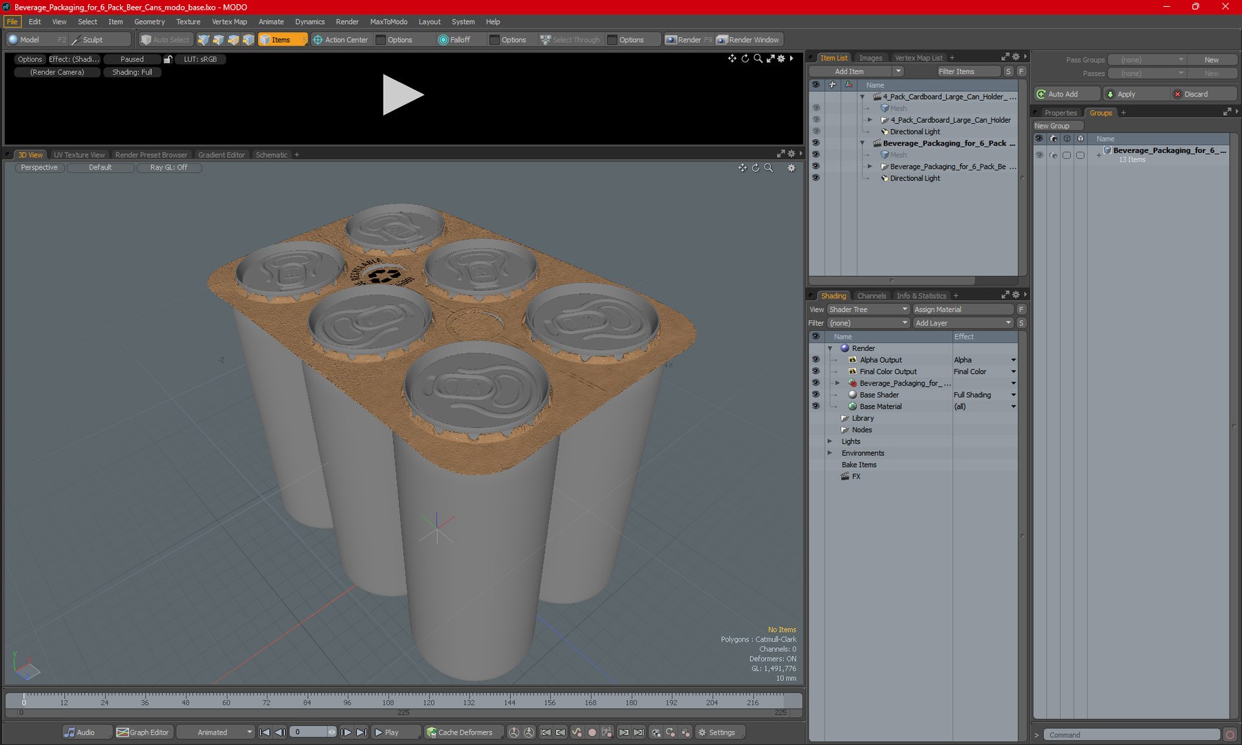3D model Beverage Packaging for 6 Pack Beer Cans https://p.turbosquid.com/ts-thumb/wU/QWHO3M/l9/beveragepackagingfor6packbeercansvray3dmodel024/jpg/1696903563/1920x1080/fit_q87/c38c24cb37e825694df5405c2abfd4573585d002/beveragepackagingfor6packbeercansvray3dmodel024.jpg