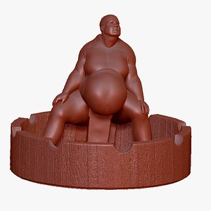3D ashtray