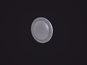 3D Round Shield