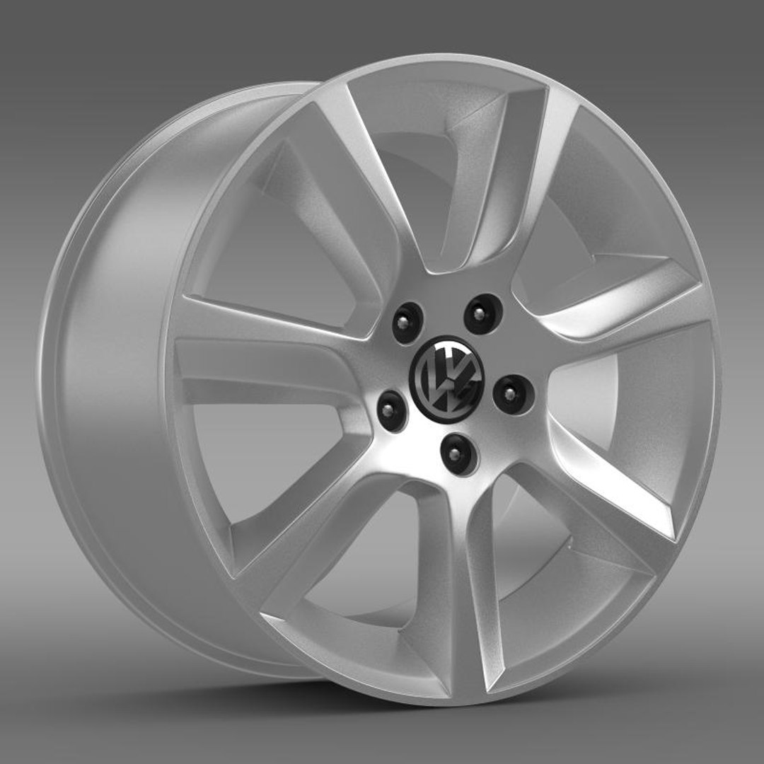 polo sedan rim 3d max