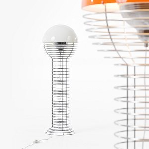 3D Verpan - Wire Floor Lamp model