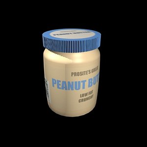 c4d peanut butter jar