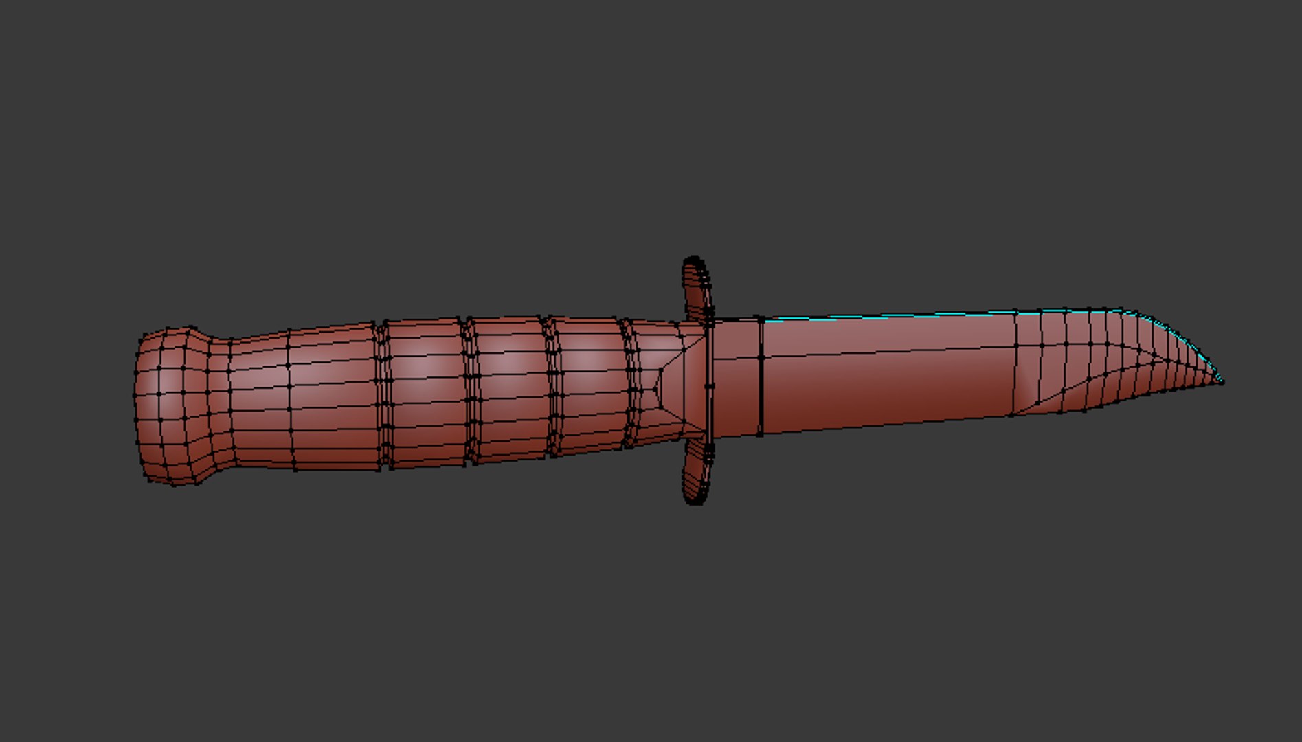 3D Model Old Knife - TurboSquid 1471290