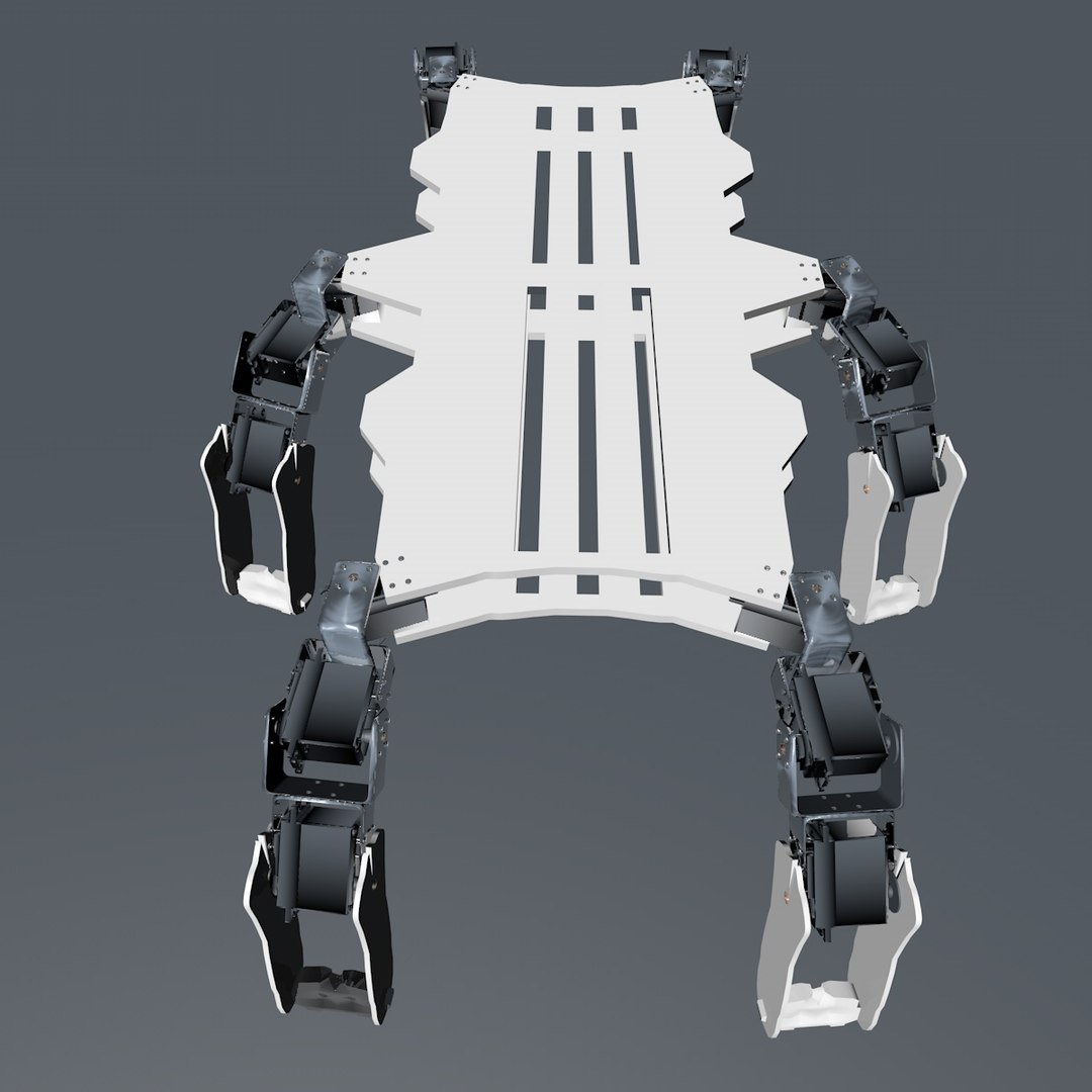 Hexapod Robot 3d Model