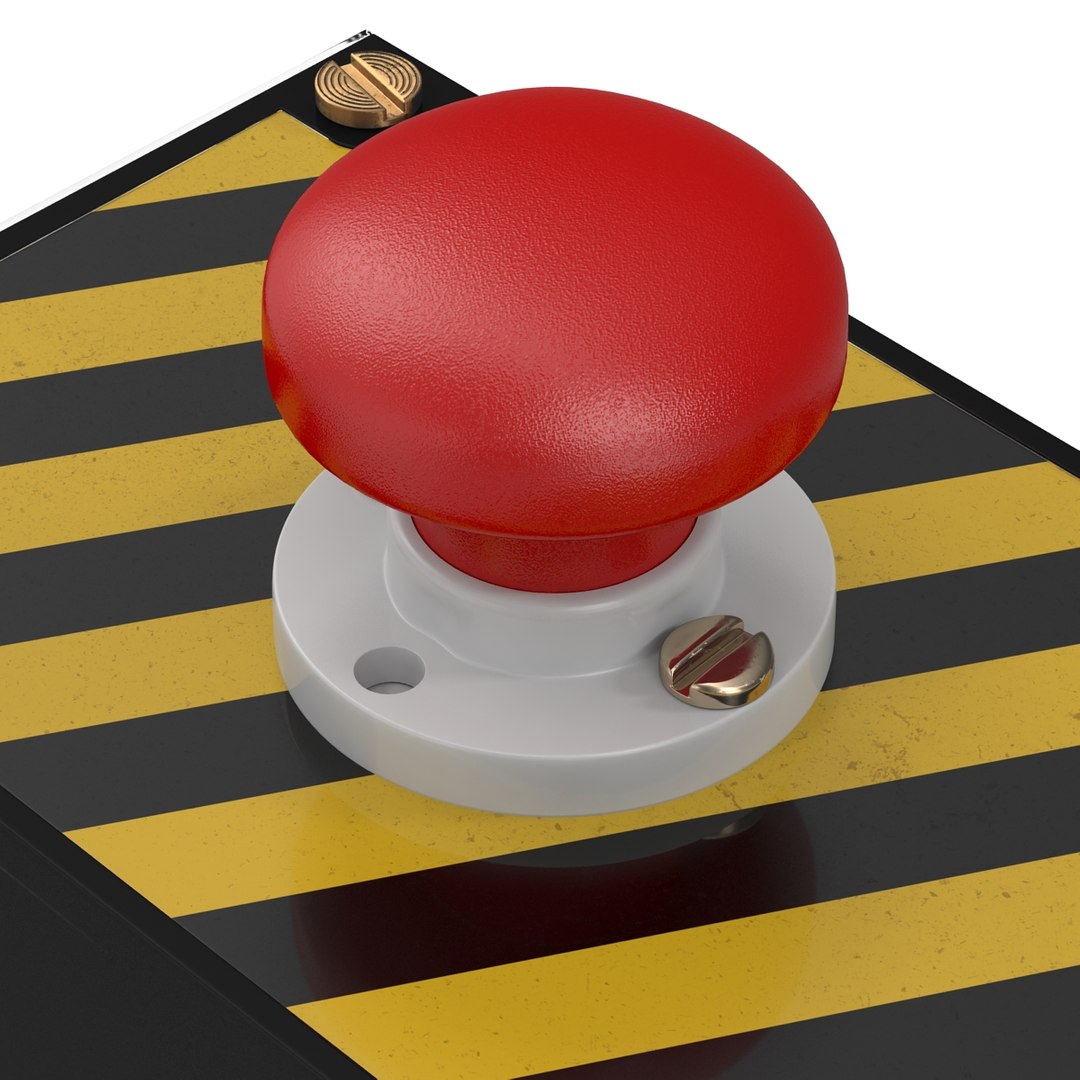 3d Model Panic Button