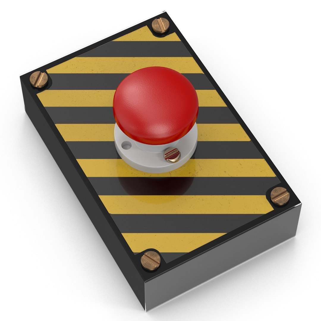3d Model Panic Button