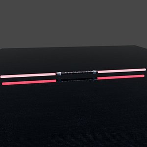 3D lightsaber darth maul