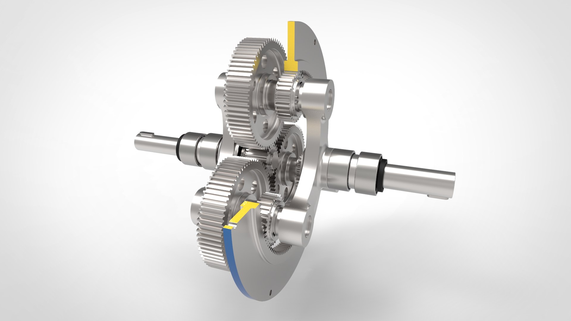 Planetary Gearbox 3D - TurboSquid 1243228