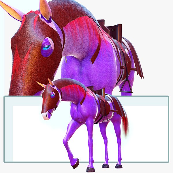FANTASY HORSE ANIMATED model