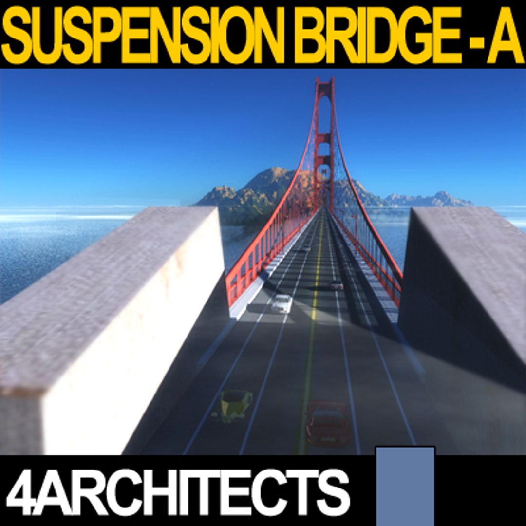 bridge suspension 3d model https://p.turbosquid.com/ts-thumb/wV/4uTNKR/7q6owOfP/suspensionbridgee/jpg/1248514274/1920x1080/fit_q87/4bf060be3ca4538e3de77315f0b4e3828684cb57/suspensionbridgee.jpg