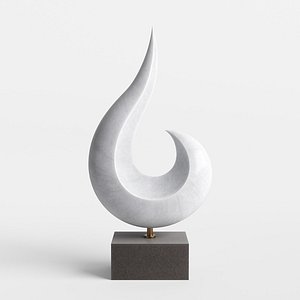 3D Modern Decorative Abstract Stone Art Sculpture 19
