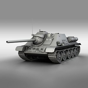 SU-85 - Soviet Self-Propelled Gun