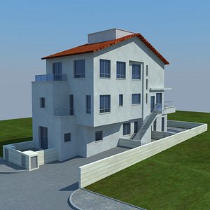 buildings 1 3d model