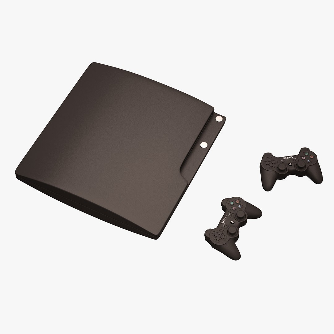 3d ps3 controller sony model