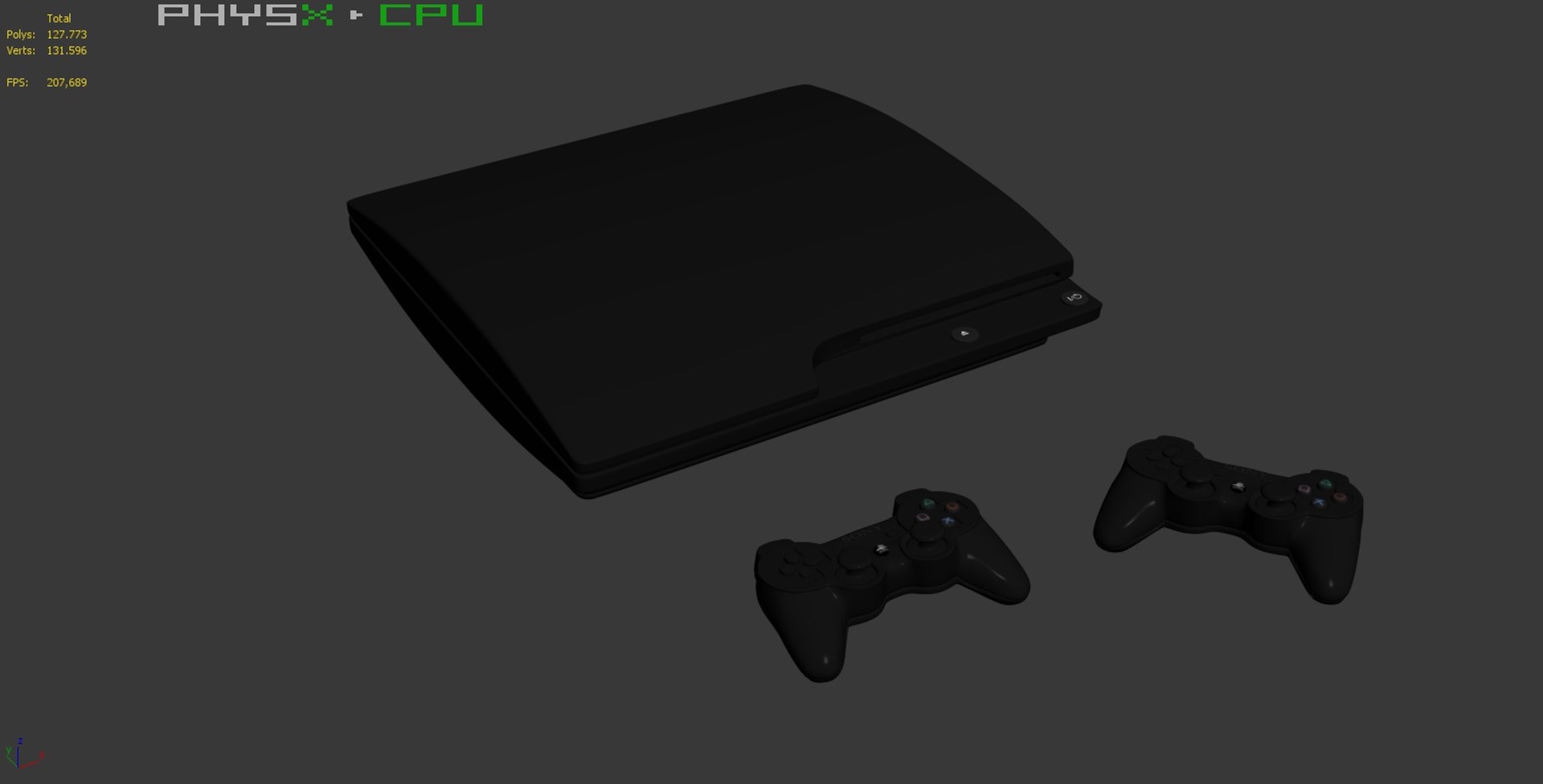 3d ps3 controller sony model