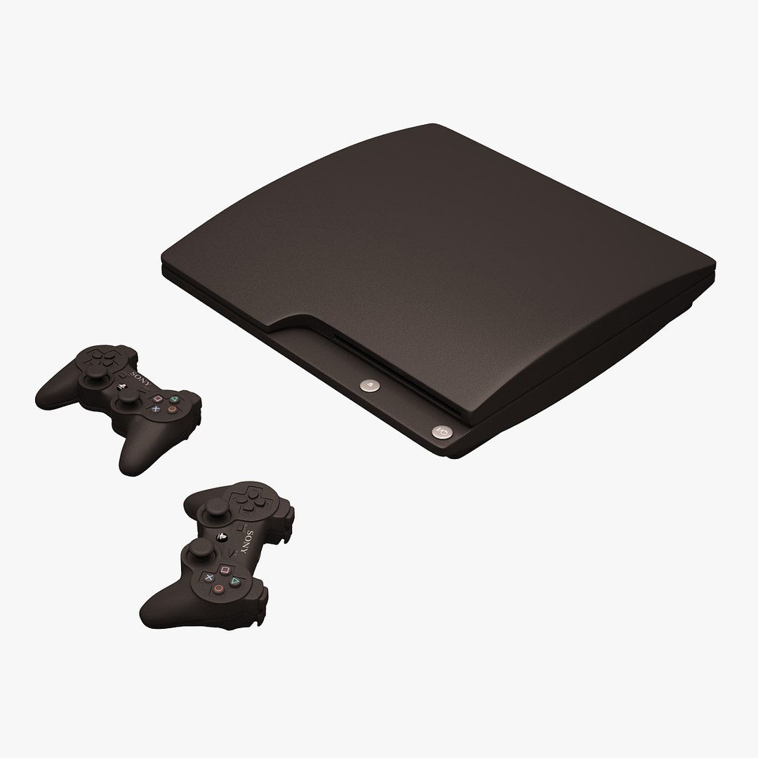 3d ps3 controller sony model
