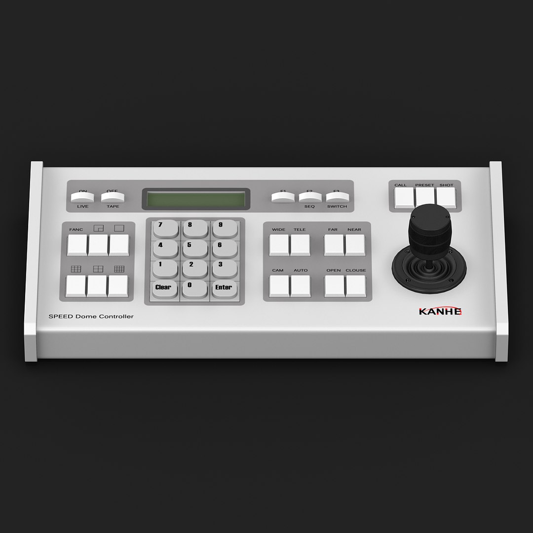 3d Model Keyboard Controller Cameras 2