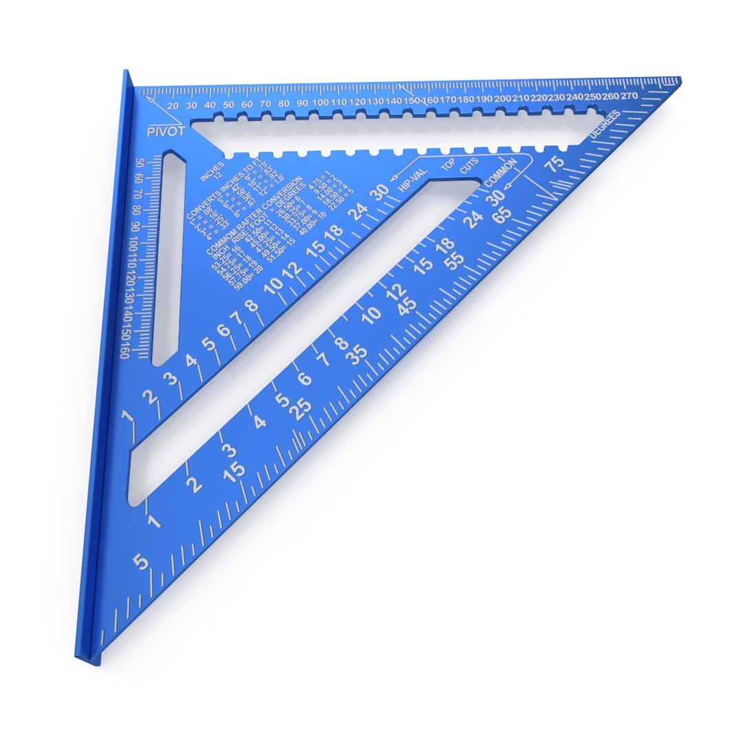 3D Triangle Square Ruler PBR - TurboSquid 1748608