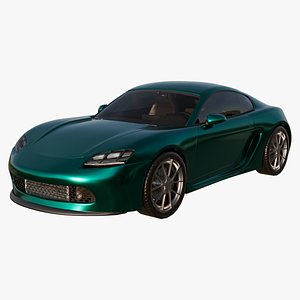 Generic Car - Mid-Engine Coupe Sportscar