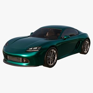 Generic Car - Mid-Engine Coupe Sportscar