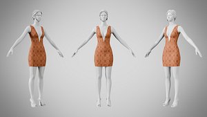 Dress 34 Amber Thread Brocade v2