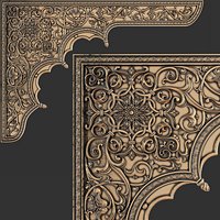 CNC Arabian pattern