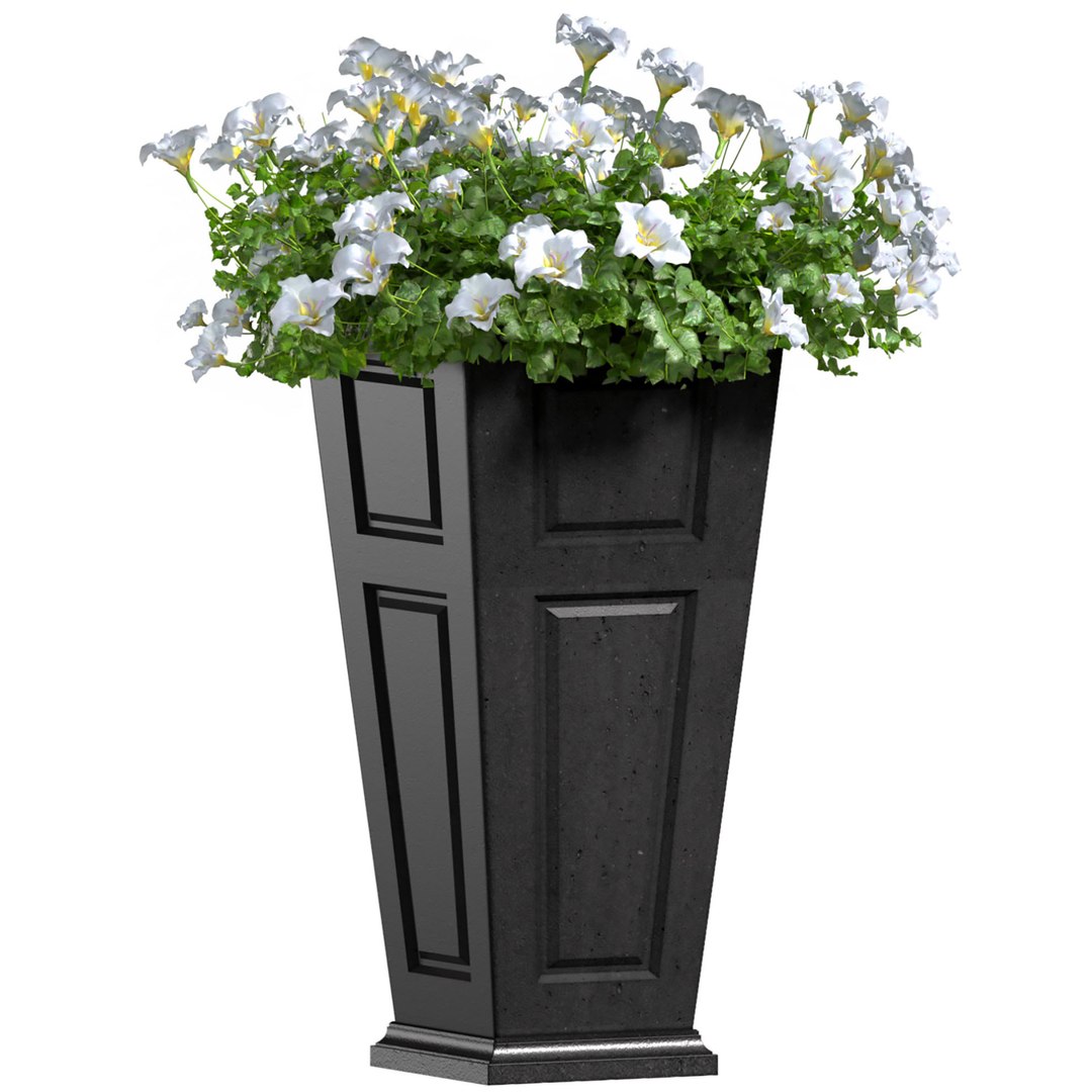 Modern Art Deco Petunia Flower Bed in Pot Plants Porch Balcony model ...