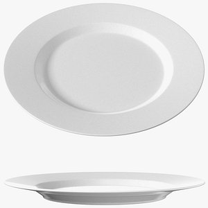 3D Empty Plate