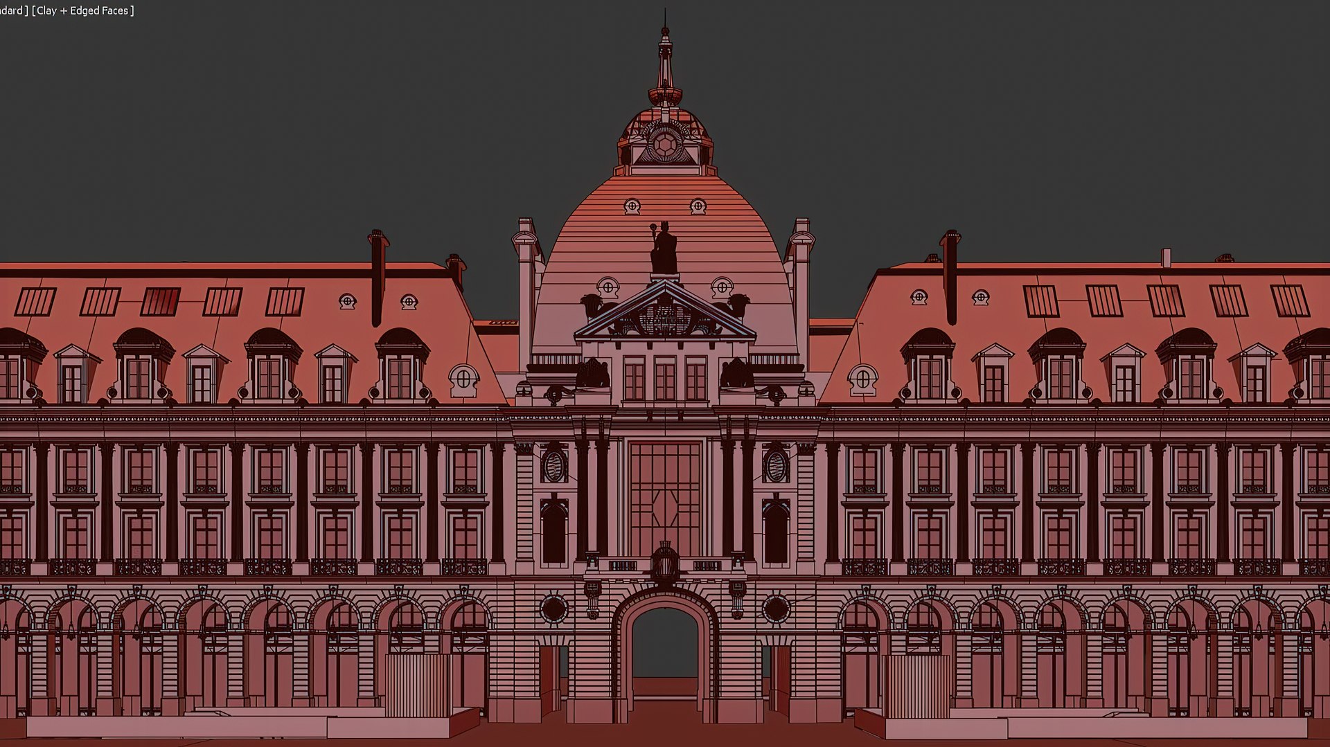 3D Palais du Commerce Rennes - Trade Palace - TurboSquid 2096772