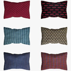 realistic pillow type 1 3d 3ds