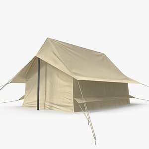 Sand Color Vintage Ridge Tent Closed