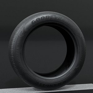 Good Year Lowpoly Tire 03