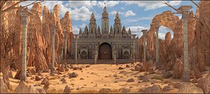 Enchanted Castle Landscape