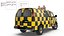 GMC Savana Follow Me Airport Vehicle Rigged