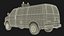 GMC Savana Follow Me Airport Vehicle Rigged