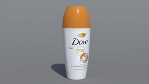 Dove Advanced Care  Deodorant Roll-On 3D model