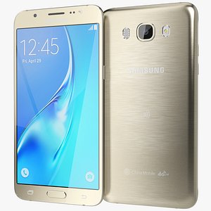 realistic samsung galaxy j5 3d model