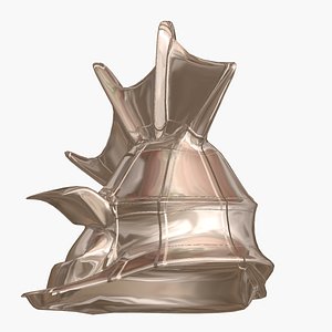 atlantis stell helmet 3d model